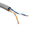Витая пара ЭРА Cat5e Б0044433 2 пары, бухтовка - 305 м, материал проводника - алюминий плакированный медью , цвет - серый