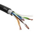 Витая пара ЭРА Cat5e Б0044689 4 пары, бухтовка - 305 м, с экраном, материал проводника - медь, цвет - черный Витая пара ЭРА Cat5e Б0044689 4 пары, бухтовка - 305 м, с экраном, материал проводника - медь, цвет - черный