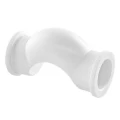 Обводное колено PPR TEBO Дн25 раструбное, равнопроходное, материал корпуса - полипропилен, присоединение - под приварку