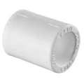 Муфта соединительная TEBO C-TB Дн40 Ру20, материал - полипропилен, присоединение - сварка, цвет - белый
