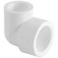 Угольник TEBO 90° Дн25х20 Ру20 равнопроходной, под приварку, внутренняя сварка, корпус - полипропилен PP-R, белый