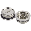 Заглушка для коллектора TEBO 1″ Ду25 наружная резьба, корпус - латунь, комплект 2шт