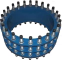 Соединение разборное Tecofi JT4253-0200 Ду200, Ру25, корпус - ковкий чугун EN-GJS-500-07, уплотнение - EPDM