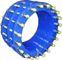 Соединение разборное Tecofi JT5250-0300 Ду300, Ру25, корпус - углеродистая сталь S-235 JR, уплотнение - EPDM
