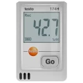 Логгер Testo 174H, диапазон измеряемых температур от -20 до +70°C, диапазон измеряемой влажности - 0-100%