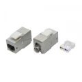 Модуль Keystone DKC RNK6AF90TL категория 6А, угол 90°, экранированный, разъем RJ45, цвет - серебристый Модуль Keystone DKC RNK6AF90TL категория 6А, угол 90°, экранированный, разъем RJ45, цвет - серебристый