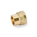 Муфта редукционная Uni-Fitt 1 1/2″x1 1/4″ Ду40x32 Ру30 корпус - латунь, внутренняя резьба, Китай Муфта редукционная Uni-Fitt 1 1/2″x1 1/4″ Ду40x32 Ру30 корпус - латунь, внутренняя резьба, Китай