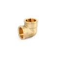 Угол Uni-Fitt 610G 1″ Ду25 Ру30 90° корпус - латунь, присоединение - внутренняя/внутренняя резьба
