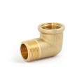 Угол Uni-Fitt 611G 2″ Ду50 Ру30 90° корпус - латунь, присоединение - наружная/внутренняя резьба