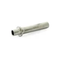 Муфта-вставка Uni-Fitt Ду15x16 Ру16 с переходом на аксиальное соединение, корпус - нержавеющая сталь AISI304, присоединение – пресс