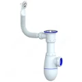 Сифон для кухонной мойки бутылочный Unicorn B421 1 1/2″х40 с гибким переливом, с нержавеющей решеткой Сифон для кухонной мойки бутылочный Unicorn B421 1 1/2″х40 с гибким переливом, с нержавеющей решеткой