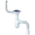 Сифон для кухонной мойки бутылочный Unicorn B426P 3 1/2″х40 с гибким переливом, с гофрой 40Х40/50, с нержавеющей решеткой Сифон для кухонной мойки бутылочный Unicorn B426P 3 1/2″х40 с гибким переливом, с гофрой 40Х40/50, с нержавеющей решеткой