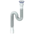Гофросифон Unicorn D220 1 1/2″x 40/50 с нержавеющей решеткой