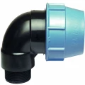 Угольник Unidelta Uni1008 Ду40x1 1/4″ Ру16 с наружной резьбой, корпус-полипропилен