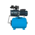 Насосная станция Unipump АКВАРОБОТ JSW 55 поверхностная, корпус - чугун, мощность - 1кВт, напор - 40м, производительность - 70л/мин, 220В, объем гидроаккумулятора - 24л