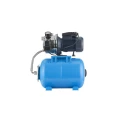 Насосная станция Unipump AUTO JS 80 поверхностная, корпус - нержавеющая сталь, мощность - 0.6кВт, напор - 38м, производительность - 45л/мин, 220В, объем гидроаккумулятора - 24л, 24429