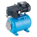 Насосная станция Unipump AUTO JET 100 L поверхностная, корпус - сталь, мощность - 0.75кВт, напор - 43м, производительность - 60л/мин, 220В, объем гидроаккумулятора - 24л, 84796
