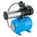 Насосная станция Unipump AUTO MH 500 С поверхностная, корпус - сталь, мощность - 1.8кВт, напор - 58м, производительность - 150л/мин, 220В