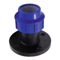 Фланцевое соединение Unisera CN-TB Дн50x1 1/2″ Ру10 с ответным фланцевым кольцом, для труб из ПНД, из полипропилена
