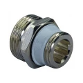 Ниппель переходный Uponor Smart Radi G3/4″-R1/2″Е евроконус НР/НР латунный с уплотнением