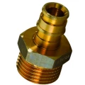 Штуцер Uponor Q&E103 Ду16x1/2″ Ру10 с наружной резьбой