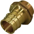 Штуцер Uponor Q&E106 Ду25x1″ Ру10 с наружной резьбой, с накидной гайкой