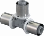 Тройник равнопроходной Uponor S-Press PPSU Дн16-16-16 Ру10