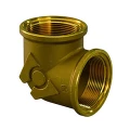 Угольник Uponor Wipex Ду32 1 1/4″ Ру10 ВР/ВР латунь