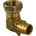 Угольник Uponor Q&E104 Ду16x1/2″ Ру10 с накидной гайкой