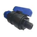 Кран шаровой Valfex компрессионный PP-R Дн16 1/2″x1/2″ Ру16 полнопроходной внутренняя-наружная резьба, корпус - полипропилен