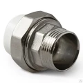 Муфта PP-R комбинированная Valfex Дн20х1/2 разъемная серая НР