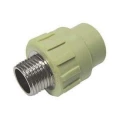Муфта PP-R комбинированная Valfex Дн50х1 1/2 под ключ серая НР