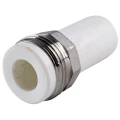 Штуцер PP-R Valfex НР Дн32x1 1/4″ Py25 комбинированный, наружная резьба под пломбу, белый