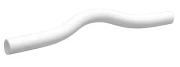 Скоба PP-R VALFEX 101700 Ду20 внутренняя пайка, обводная, белая