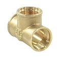 Тройник VALFEX VF.130.L.012 1/2″ Ду15 Ру40 латунный внутренняя/внутренняя резьба