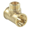 Тройник переходной VALFEX VF.132.L.012 1/2″ Ду15 Ру40 латунный ВР/НР/ВР