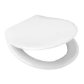 Сиденье для унитаза Vidima Sirius W301401, из дюропласта, металические петли, белое