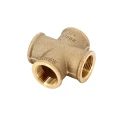 Крестовина бронзовая Viega 3180 1/2″ Ду15 Ру25 ВР