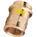 Муфта Viega 346B Дн18х1/2″ Ру10, корпус-бронза, присоединение-пресс/внутренняя резьба