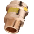 Муфта Viega 346H Дн22х3/4″ Ру10, корпус-бронза, присоединение-пресс/резьба
