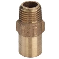 Муфта-вставка Viega 94280G Дн22x1/2″ Ру25 для медных труб, бронза, наружная резьба / пайка