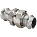 Муфта Viega Sanpress Inox 2360 Дн22 Ру16 соединительная, разъемная, нержавеющая сталь, пресс / резьбовое, уплотнение EPDM
