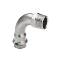 Отвод пресс-Н Viega Sanpress Inox SC-Contur Дн18 Ру16, Rp1/2″, пресс / наружная резьба, угол 90°, для труб из нержавеющей стали, корпус - нержавеющая сталь Отвод пресс-Н Viega Sanpress Inox SC-Contur Дн18 Ру16, Rp1/2″, пресс / наружная резьба, угол 90°, для труб из нержавеющей стали, корпус - нержавеющая сталь