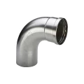 Отвод Viega Sanpress Inox 2316.1XL Дн108 Ру16 однораструбный, угол 90°, корпус - нержавеющая сталь, уплотнение - EPDM, присоединение - пресс, с контуром безопасности SC-Contur 
