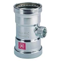 Тройник Viega Prestabo XL с SC-Contur Дн64х3/4″х64 Ру16 оцинкованная сталь, присоединение - пресс/внутренняя резьба, переходной