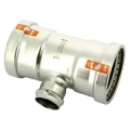 Тройник Viega Sanpress Inox XL SC-Contur Дн89x42x89 Ру16 нержавеющая сталь, присоединение - пресс, переходной