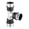 Тройник переходной Viega Smartpress с SC-Contur Дн20х16х16 Ру10 стальной, присоединение - пресс