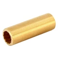 Сгон прямой Viega 3535 1/2″ Ду15 Ру25 длина 40 мм, бронзовый, сплошная наружная резьба