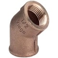 Угол Viega 3120 1/2″ Ду15 Ру25 45° корпус бронза внутренняя/внутренняя резьба 