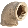 Угол Viega 3090 1/2″ Ду15 Ру25 90° корпус бронза внутренняя/внутренняя резьба 